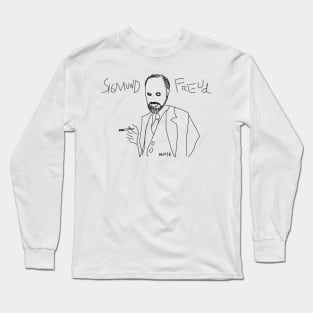 Sigmund Freud by BN18 Long Sleeve T-Shirt